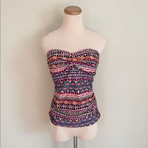 🆕 [Pink Envelope] Multi-Color Bandeaukini Top Sz: S